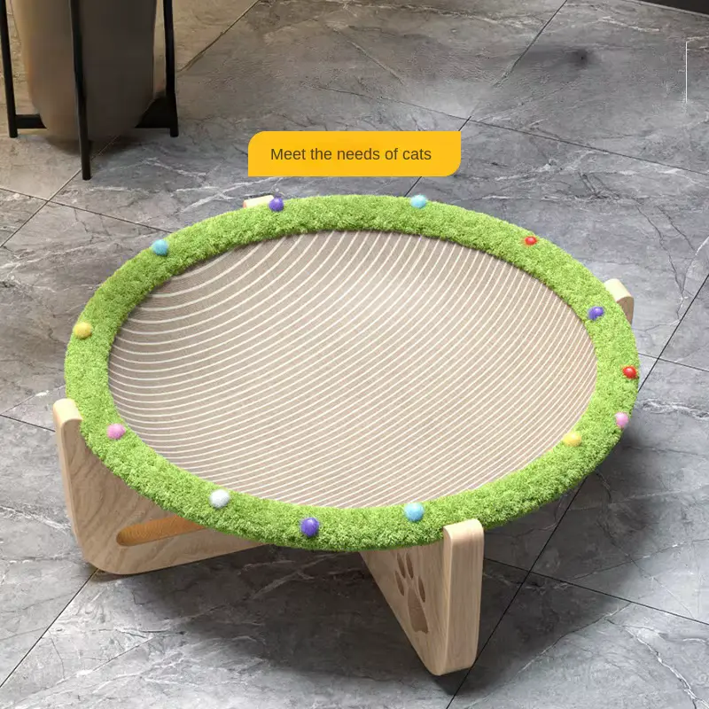 CAT BED Integrated Scratcher AND Scratch-resistant Wear-proof Dust-free Corrugated Wholesale