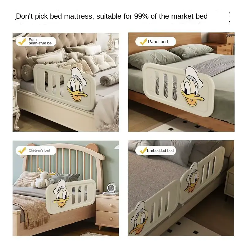 BED Side Barrier Single Adjustable Anti-fall Rail Mickey Eco-friendly Wholesale product image 3