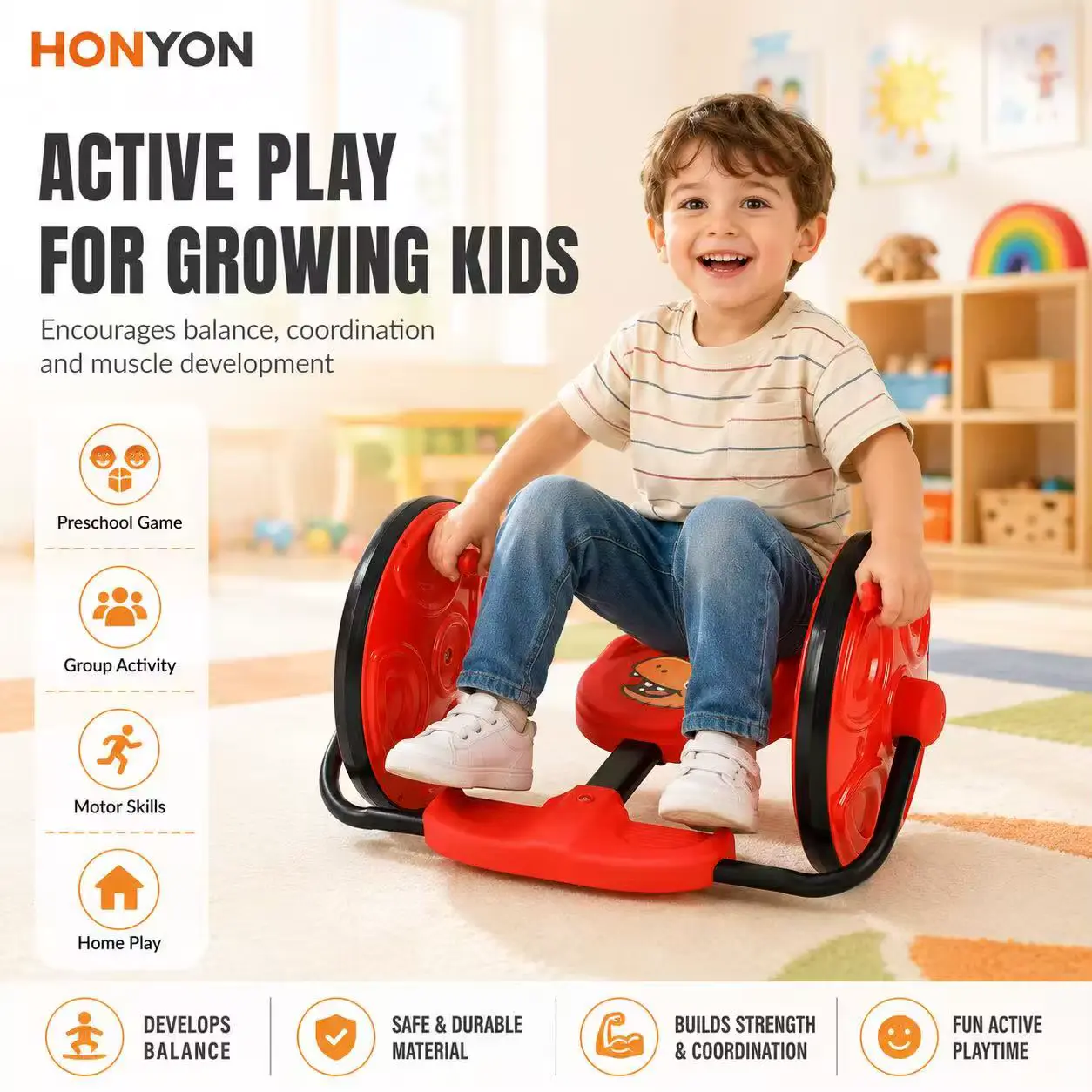 Sensory Integration Hand Crank Metal CAR FOR 4-12 Years OEM Wholesale