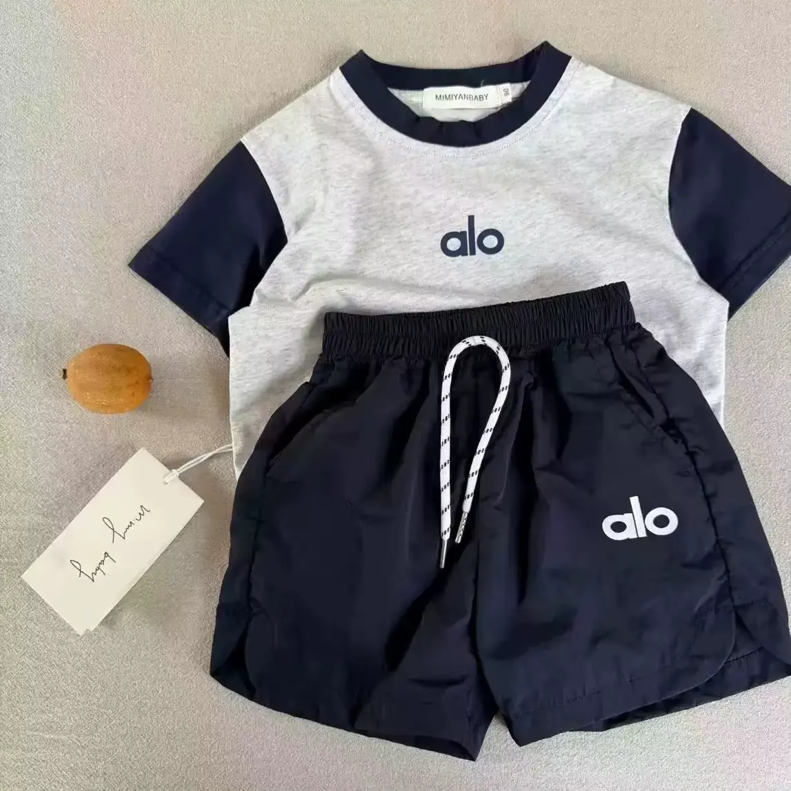 Boys Cotton SET Outfit Customize Your Brand Logo 3-piece Wholesale product image 3