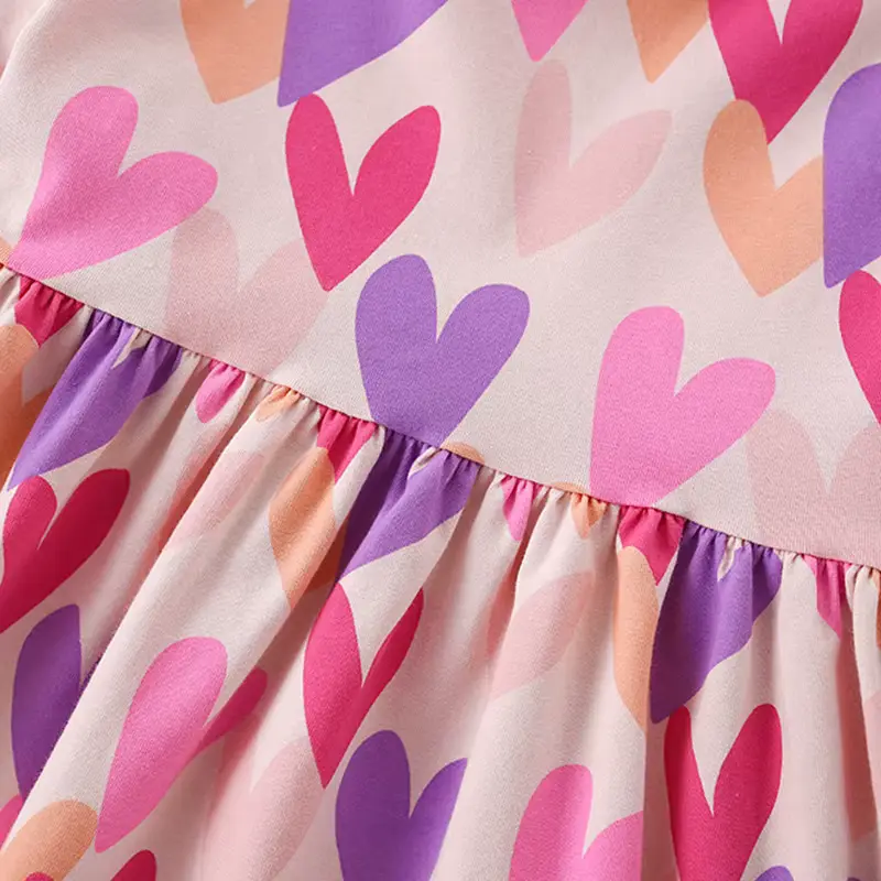 Girls Cotton Cartoon Princess Dress Malwee Tutu Birthday Neck Wholesale product image 3