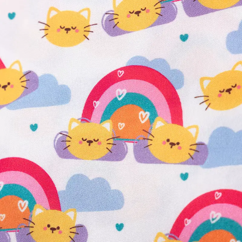 Girls Cartoon Printed Dress Mini Wedding Party O-neck Sheath Wholesale product image 4
