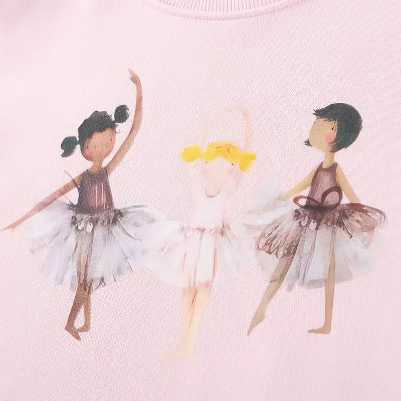 Girls Cotton Cartoon Clothing Toddler Two-piece Velvet Fleece Long Wholesale product image 3