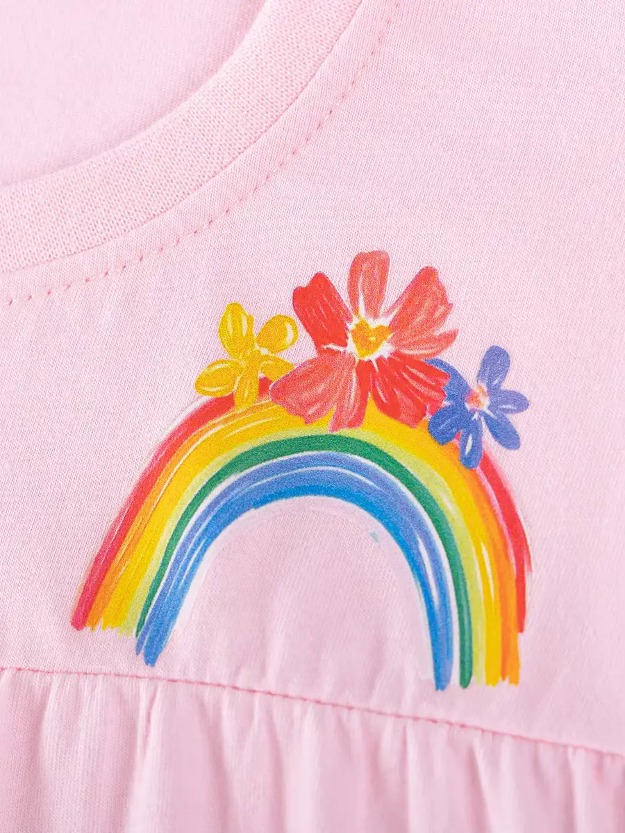 Girls Cotton Cartoon Print T-shirt SET 2026 Arrival Wear Wholesale product image 3
