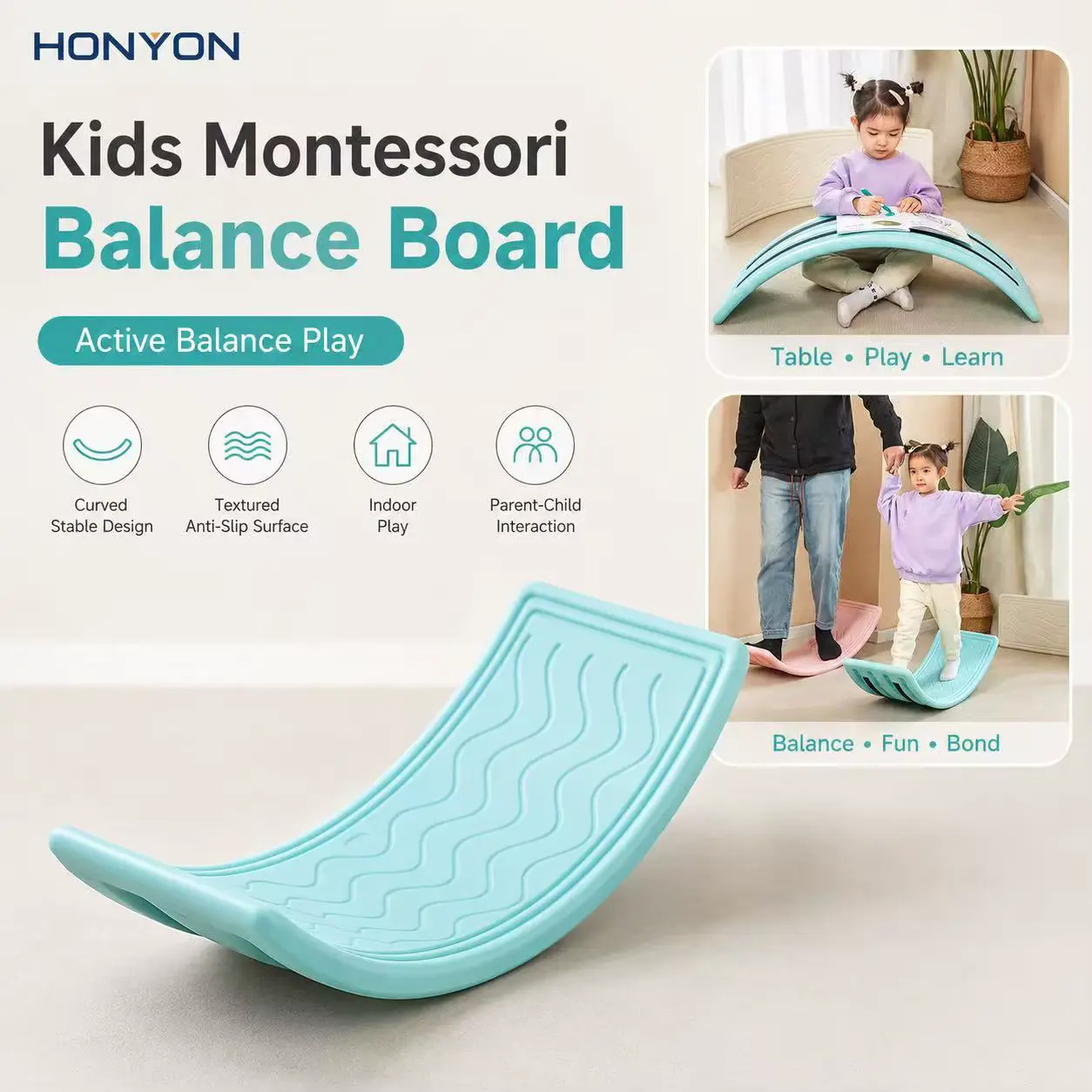 Rocking Star Seesaw Plastic Indoor Balance Smart Board Home OEM Wholesale