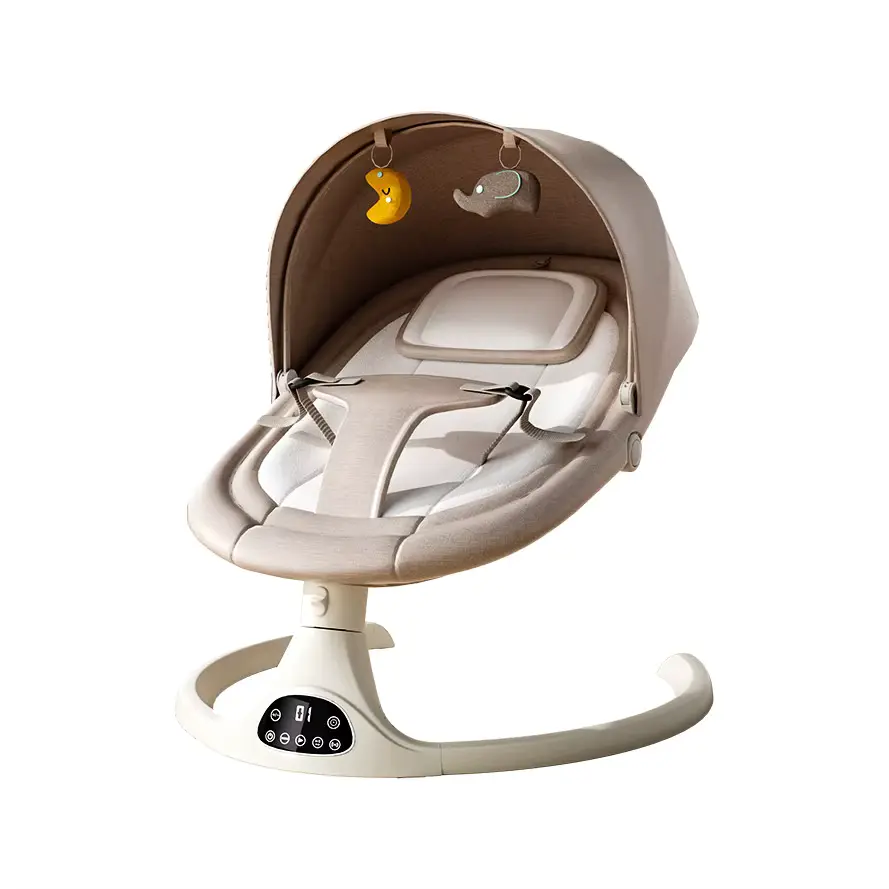 Multifunctional Infant Electric Swing Newborn Soothing Cradle Adjustable Recline Bouncer Wholesale