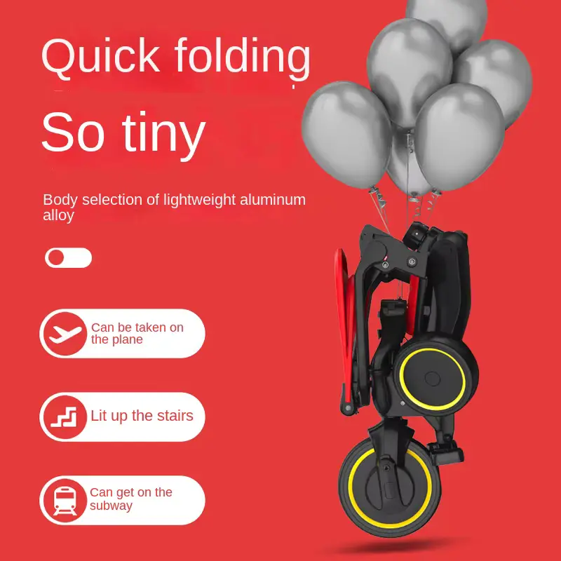 Stroller Tricycle Convertible Riding Bicycle FOR Toddlers With Push Wholesale product image 3