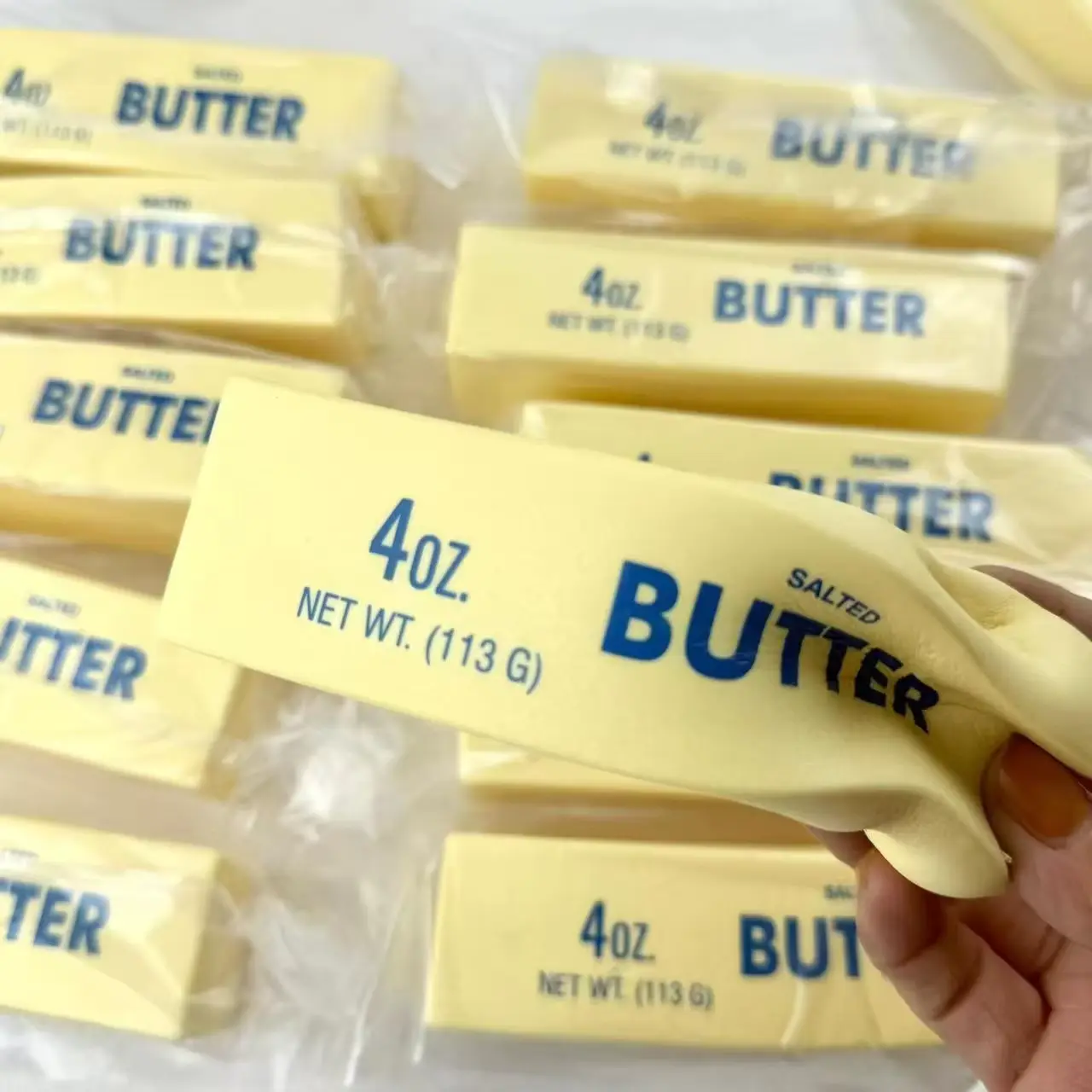 Squishmeez Kawaii PU Butter Soft Slow Rising Rice Cake Educational Wholesale product image 2