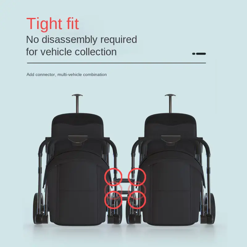 Stroller Twin Sitting Lying Lightweight Folding High Landscape Shock Wholesale product image 3