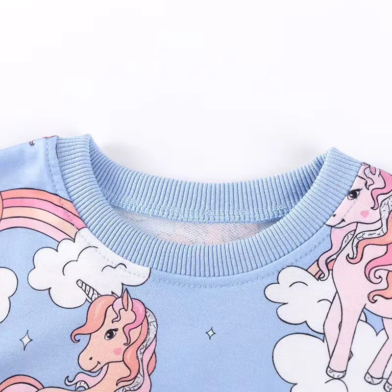 Girls Cartoon Print Animal SET Korean Two-piece Long Sleeve Wholesale product image 2