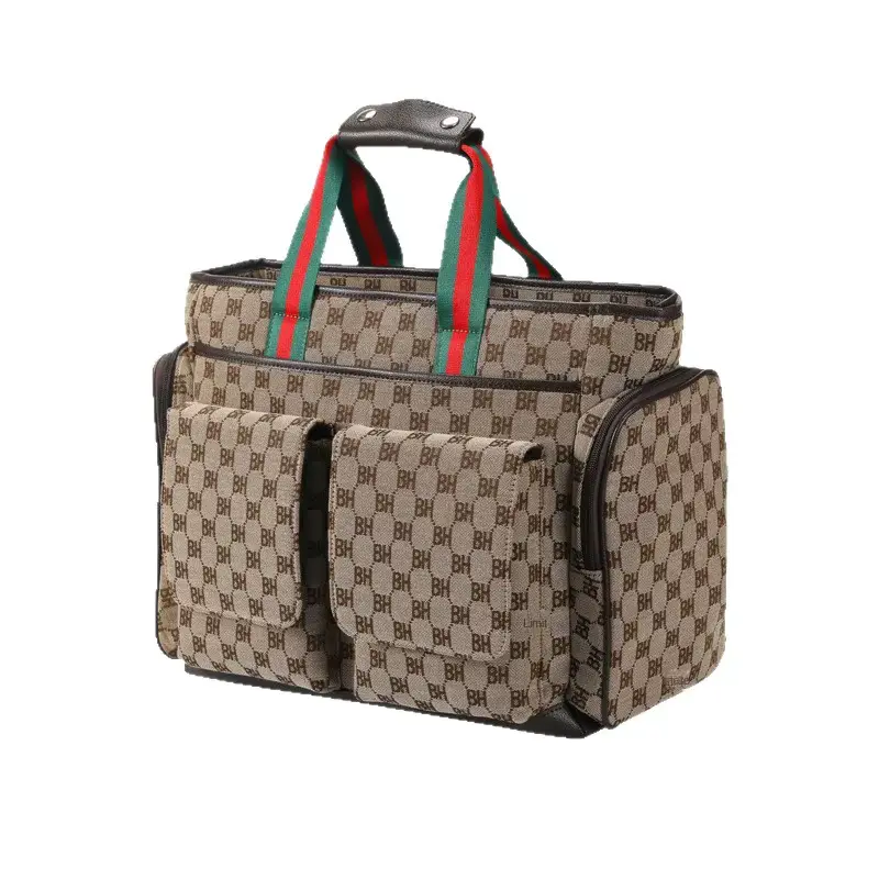 Luxury Retro Bucket Mommy Backpack Multifunctional Travel BAG FOR OEM Wholesale product image 2