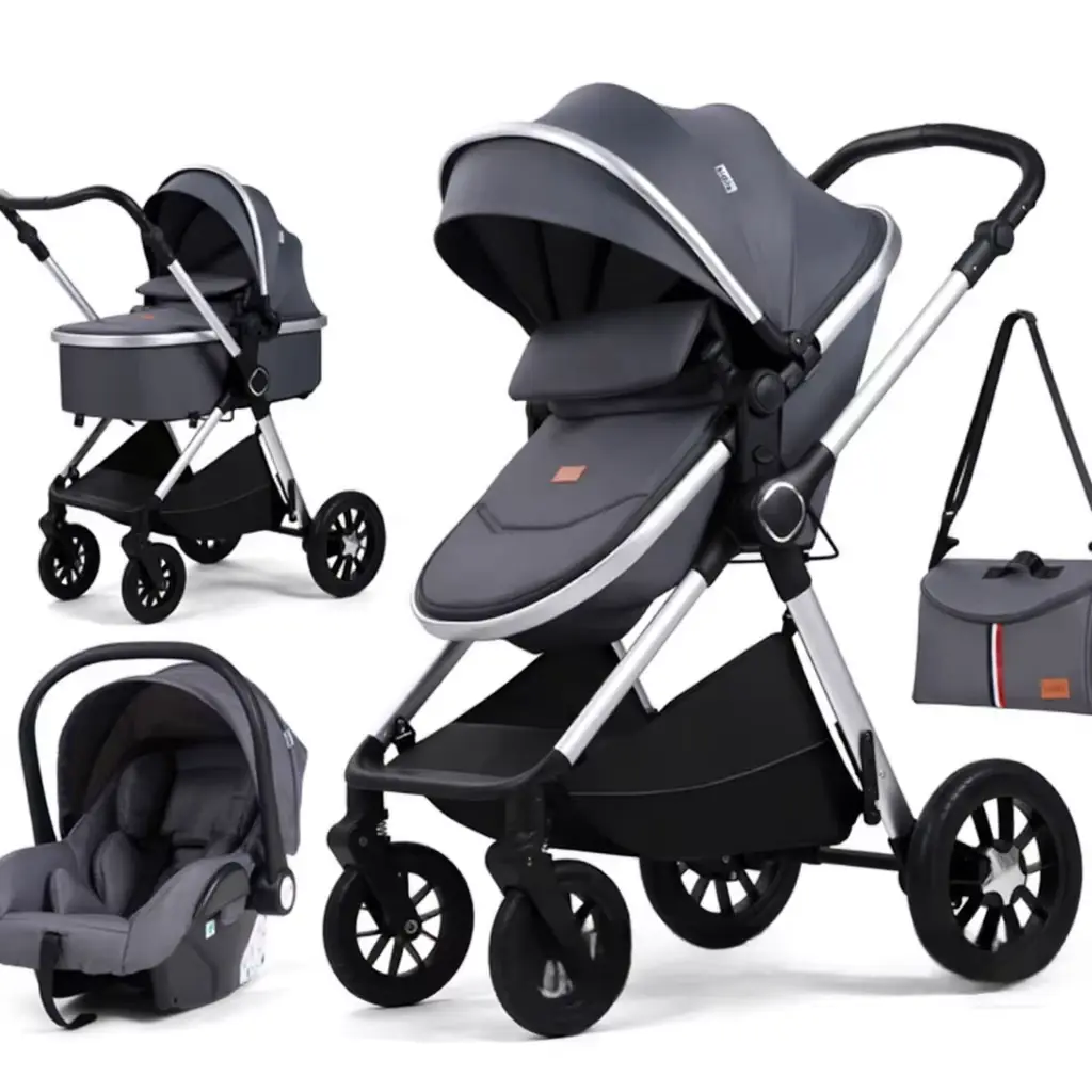 Stroller Seat Hot-selling European-style 3-in Foldable Multifunctional Carriage With Wholesale product image 4