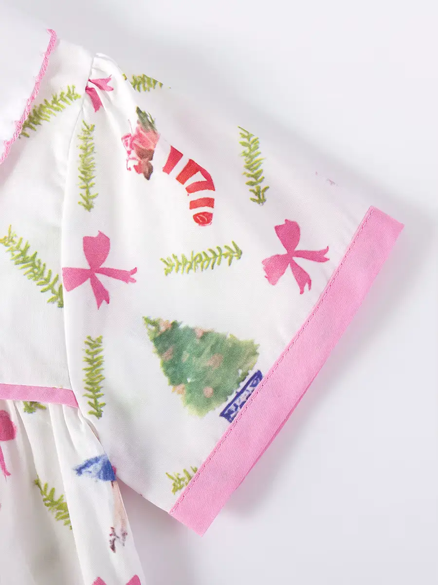 Girls Cotton Cartoon Print Dress 2026 Arrival Boutique Polyester Wholesale product image 3
