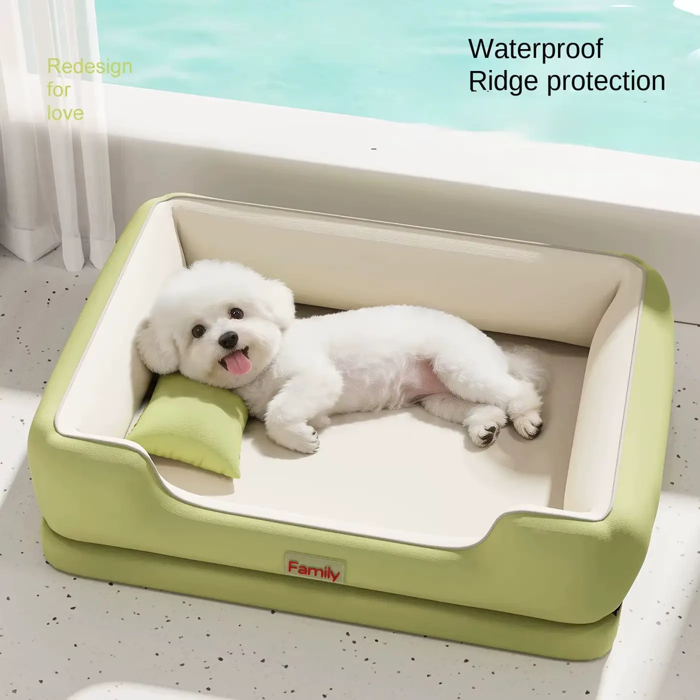 BED Waterproof Rectangle DOG All-season Usable Detachable Washable Large Wholesale