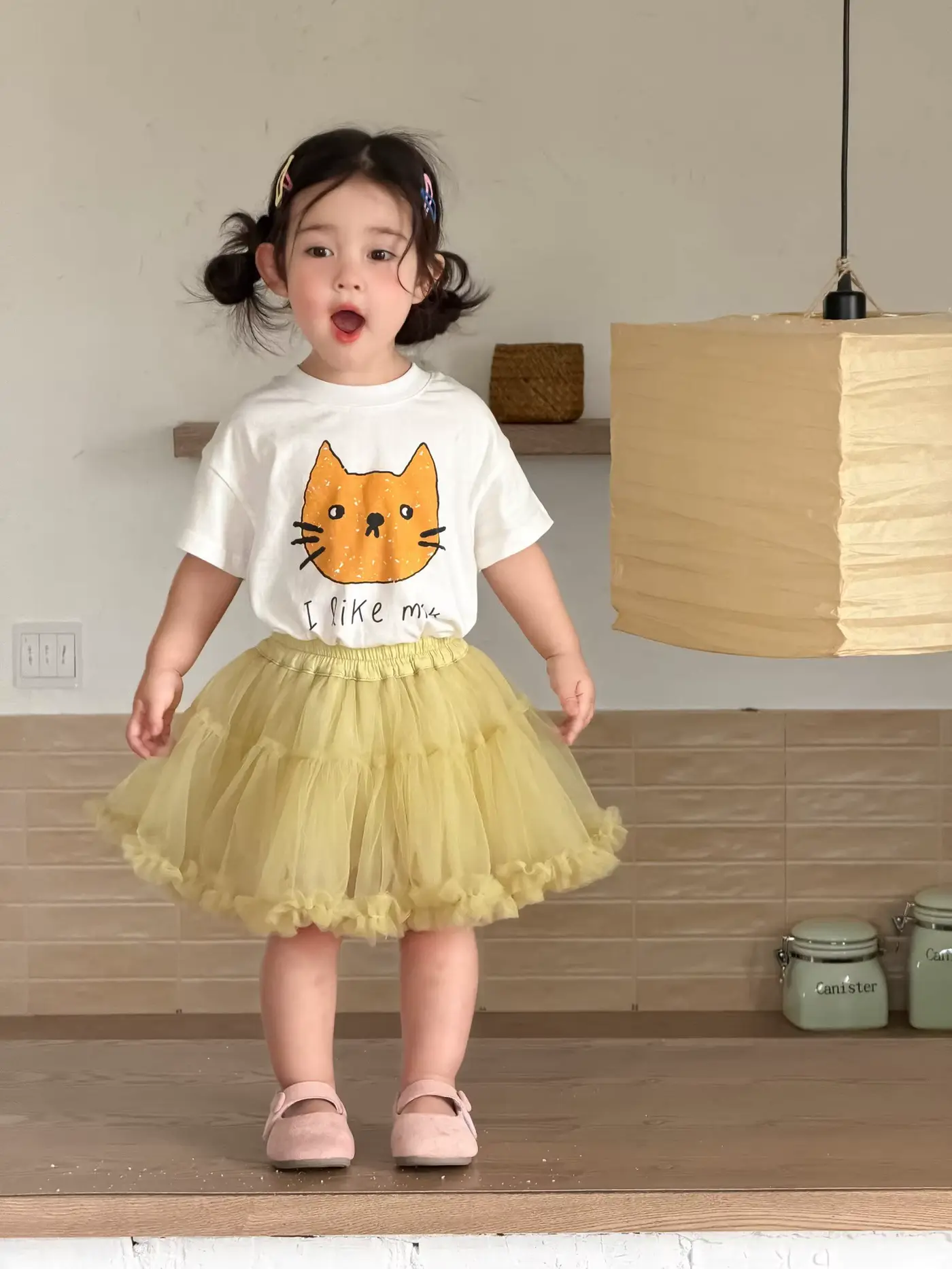 Girls Cotton Print Animal Dress T-shirt Shorts SET Cheeky Wholesale