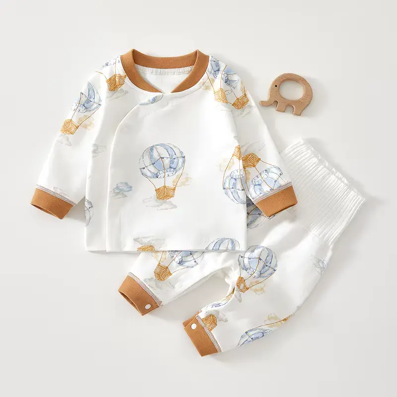 Boys Girls Cotton Cartoon Animal Suit High Waist Pure Clothing Wholesale