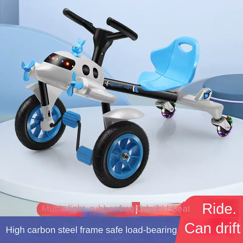 Foot-powered 4-in Steel AND Plastic Ride-on CAR Toys FOR Educational Wholesale