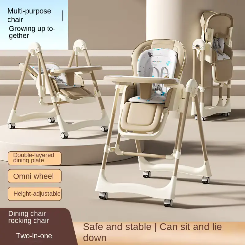 Seat Chair Multifunctional Feeding Leather Cover BIG Tray Dual Wholesale