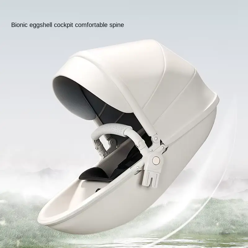 Stroller Newborn Spine Protection Eggshell Aluminum Alloy CAN SIT Wholesale product image 3