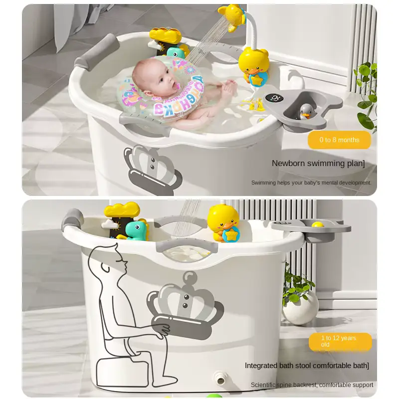 Large Capacity Swimming TUB Thickened Bath Bucket FOR Toddler OEM Wholesale product image 3