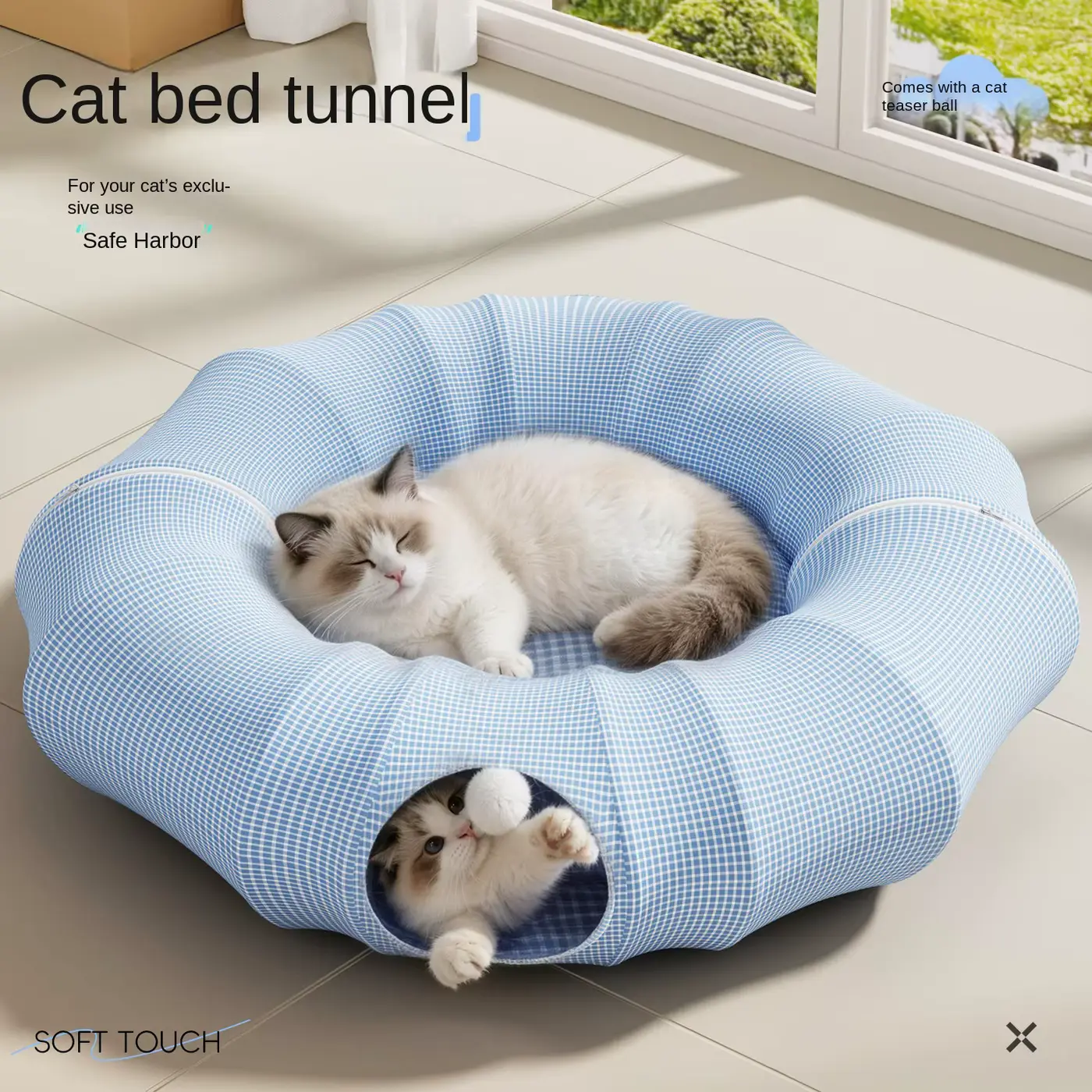 CAT BED Four-season Foldable Tunnel Passage TOY AND Rolling Wholesale