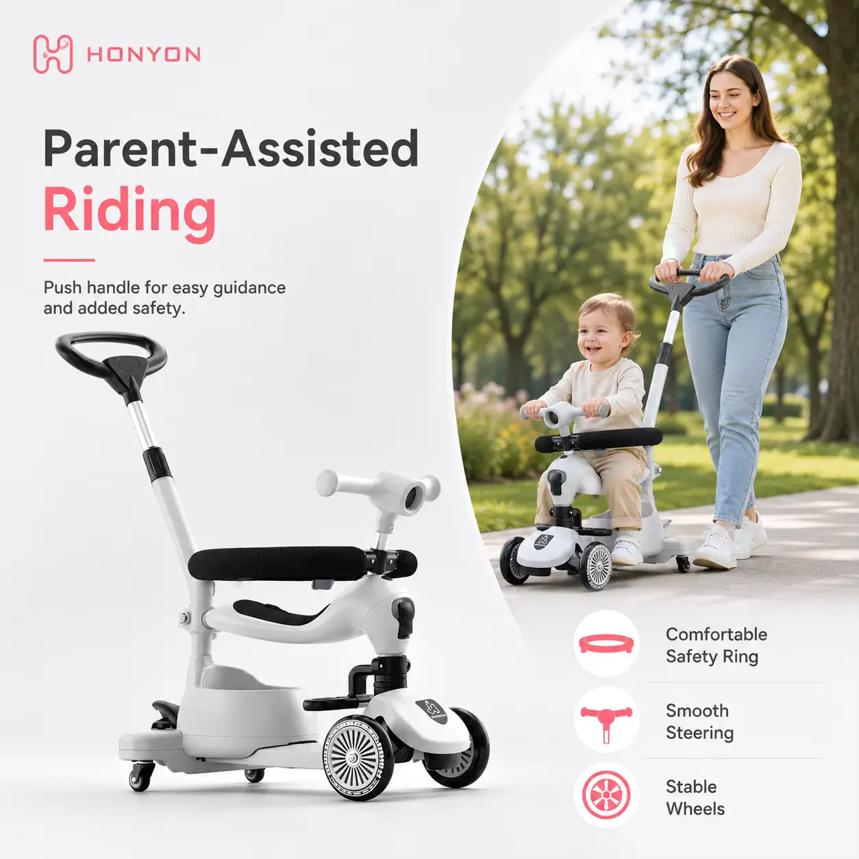 Scooter Metal Model 619 FOR 2-4 Years-multi Function Sitting Wholesale product image 3