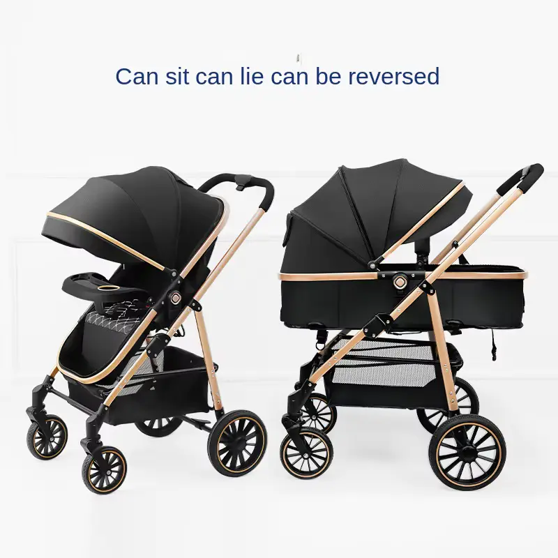 Stroller Seat Hot-selling European-style 3-in Foldable Multifunctional Carriage With Wholesale product image 3