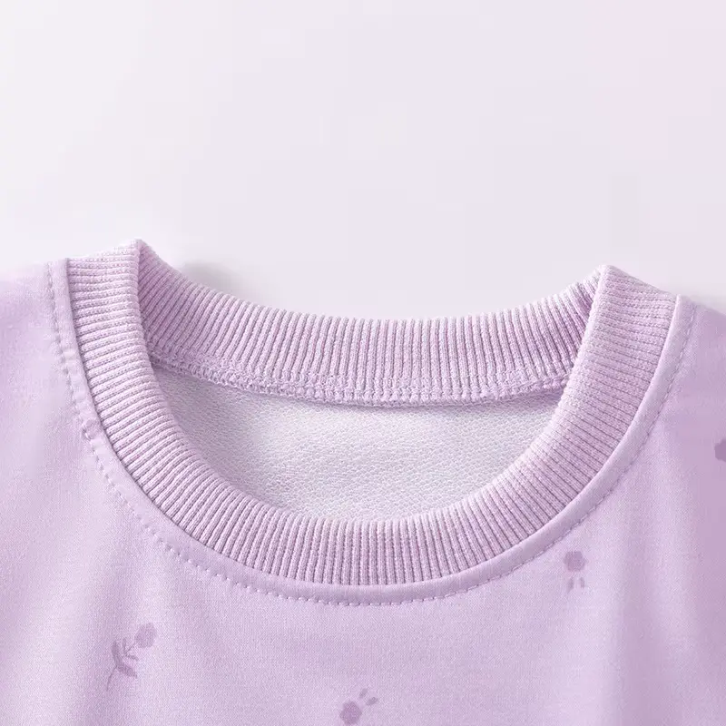 Girls Cartoon Long Sleeve Pattern Sets-polyester Fabric Softened Treatment OEM Wholesale product image 2