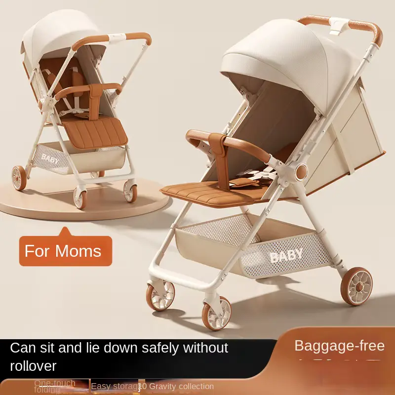 Stroller Lightweight Foldable Stainless Steel FOR AIR Travel Portable Wholesale