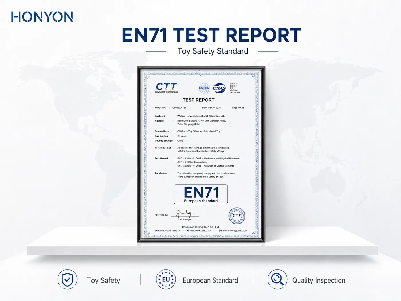 EN71 Test Report