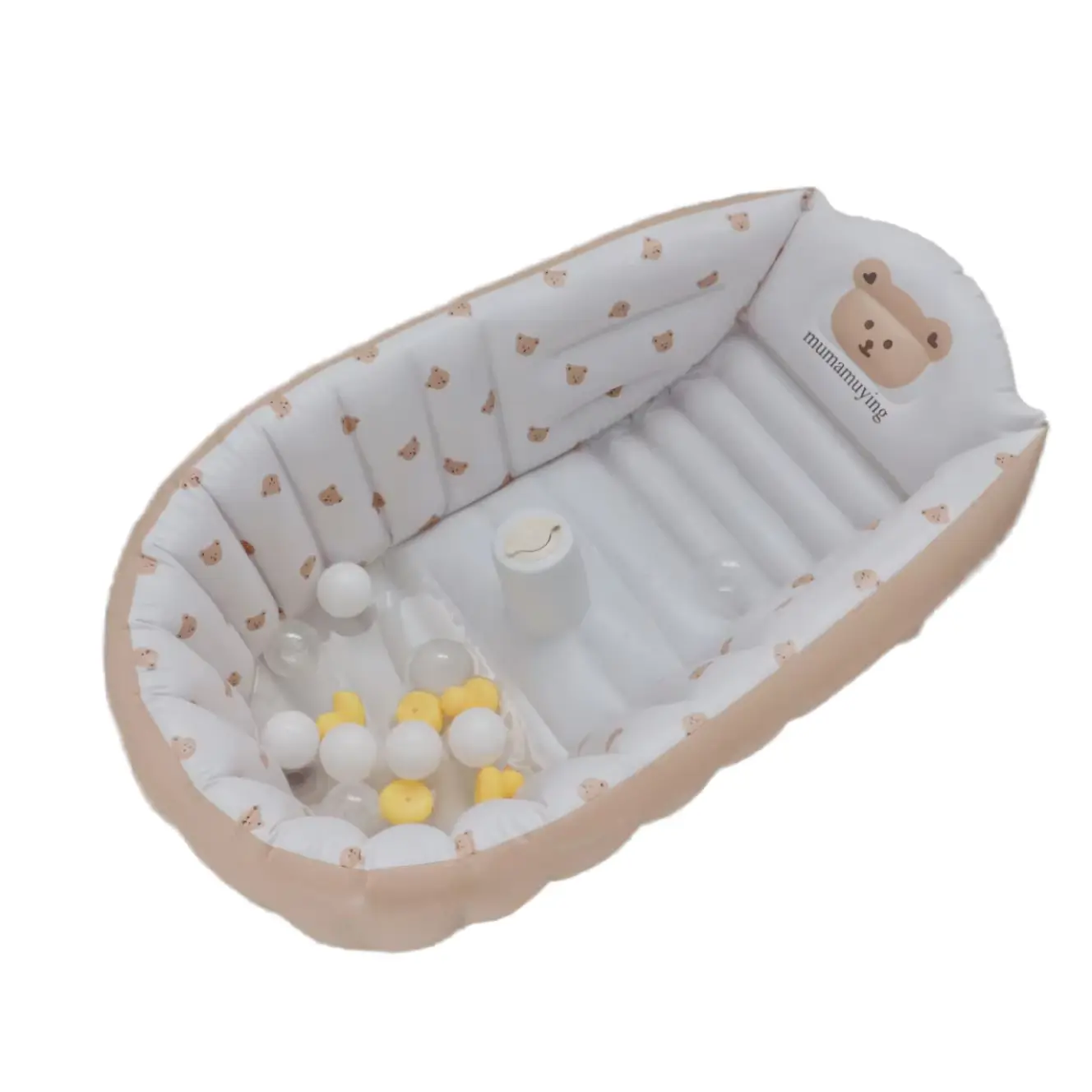 Seat Portable Folding Inflatable Bath With PVC Material Covers Wholesale