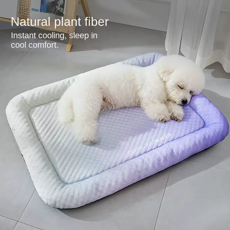 BED ICE Silk DOG MAT Cool Cooling FOR Dogs Wholesale