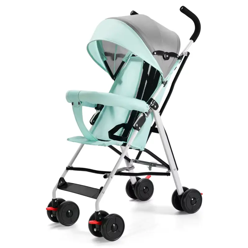 Stroller Lightweight Foldable Reclining Anti Hunchback Design Portable Travel Wholesale