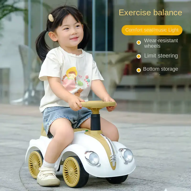 Walker Anti-rollover Wheel Balance Bike Toddler Glider CAR FOR Wholesale