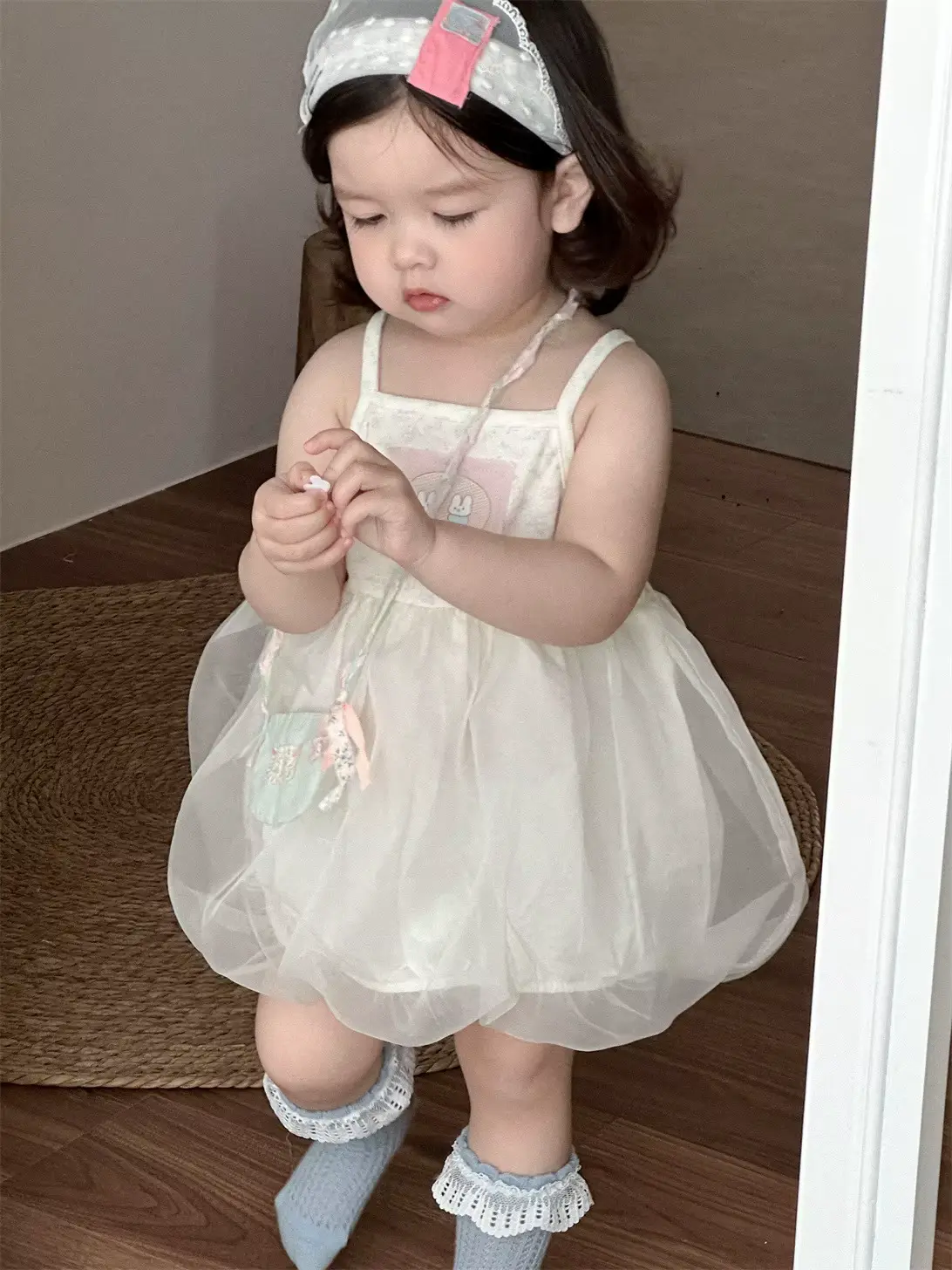Cotton Princess Arrival Girl Rompers Washable Anti-bacterial Regular Sleeve Clothing Wholesale product image 3