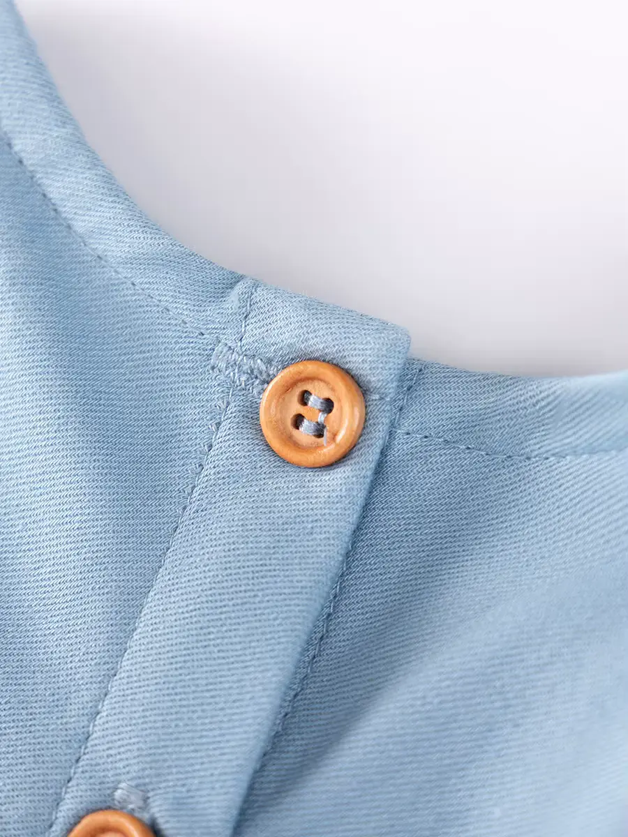Girls Cotton Skirt Cherry O-neck Design FOR Polyester A-line Wholesale product image 3