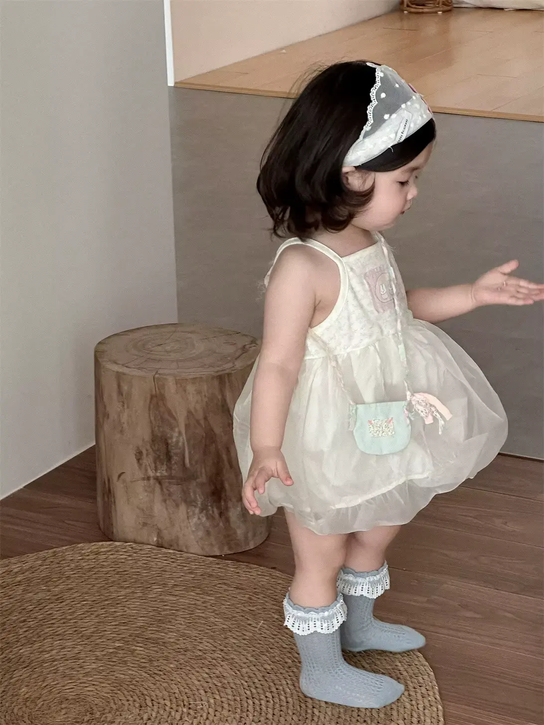 Cotton Princess Arrival Girl Rompers Washable Anti-bacterial Regular Sleeve Clothing Wholesale