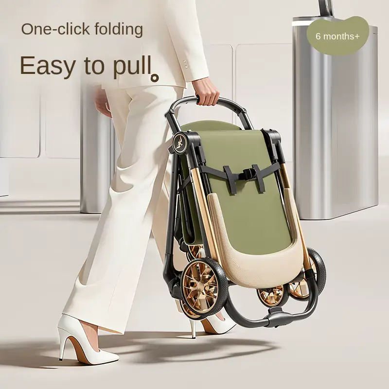 Stroller High Landscape Two-way Windproof Sleeping Basket Foldable Aluminum Wholesale product image 3