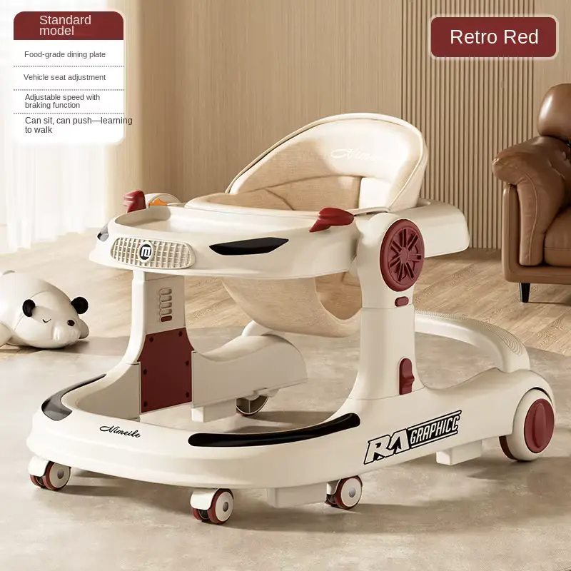 Walker Lightweight Foldable Anti-rollover Multifunctional Toddler Learning Walking CAR Wholesale product image 3