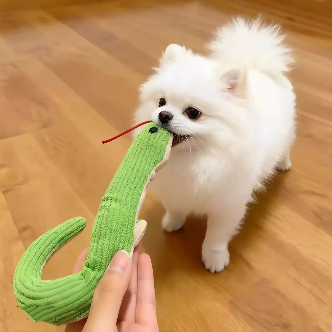 Shaking Head Snake DOG TOY Teething Boredom Relief Squeaky Educational Wholesale
