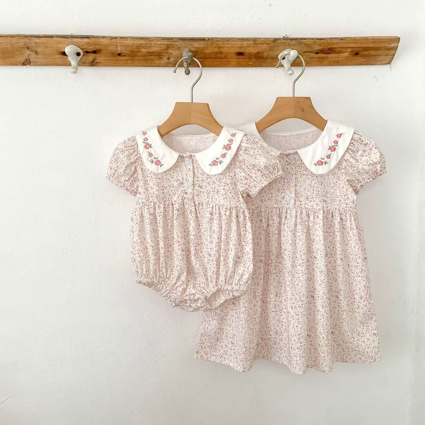Girls Printed Princess Dress 2026 Korean-style Floral Denim Breathable Wholesale product image 4