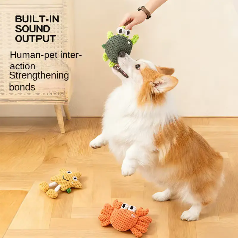 Animal DOG Toys Marine Rope Knot Turtle Crab AND Educational Wholesale product image 3