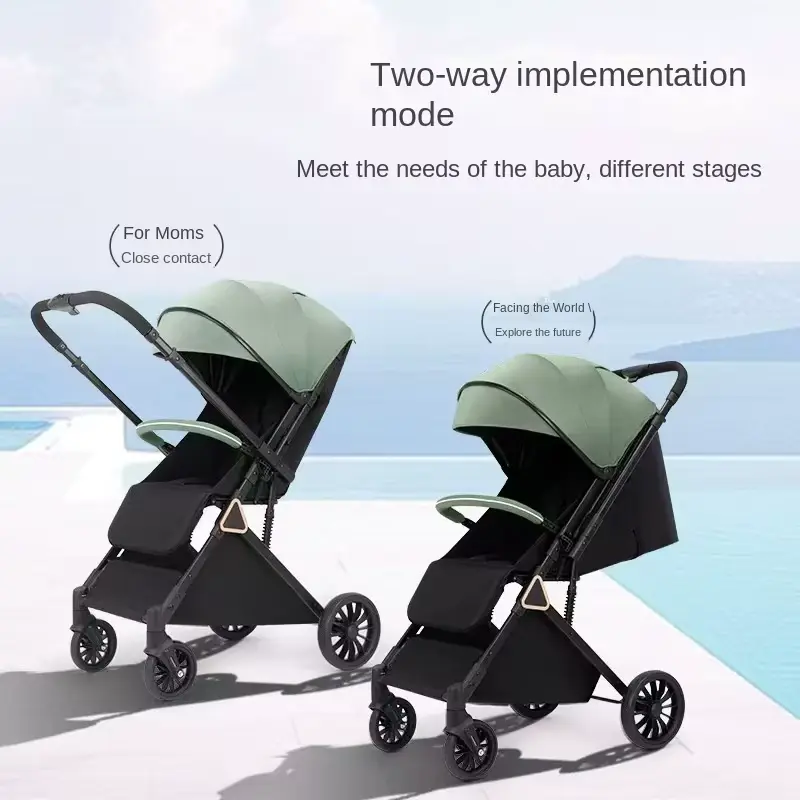 Stroller Lightweight Reversible Reclining Foldable Airline Approved Portable Hand Wholesale